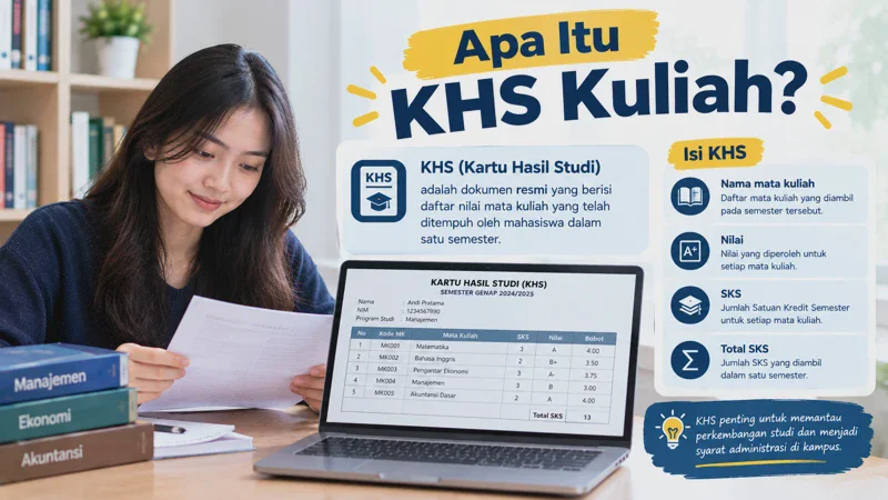 Apa Itu KHS Kuliah? Ini Pengertian, Isi, dan Cara Melihatnya