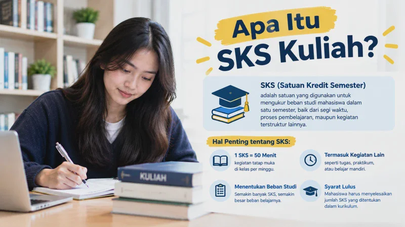 Apa Itu SKS Kuliah? Ini Pengertian dan Cara Kerjanya