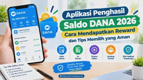 Aplikasi Penghasil Saldo DANA 2026: Cara Mendapatkan Reward dan Tips Memilih yang Aman