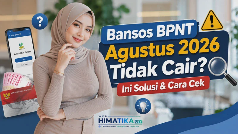 Bansos BPNT Agustus 2026 Tidak Cair? Ini Solusi & Cara Cek