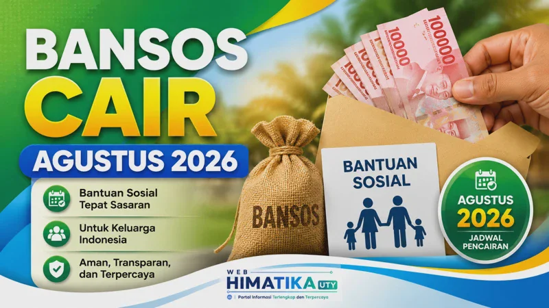 Bansos Cair Agustus 2026: Cara Cek NIK KTP dan Status SIKS-NG