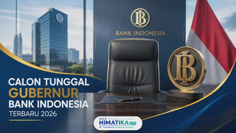 Calon Tunggal Gubernur Bank Indonesia 2026: Destry Resmi Diajukan