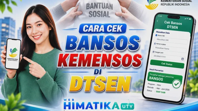 Cara Cek Bansos Kemensos di DTSEN dan Jadwal Cair KKS Terbaru 2026