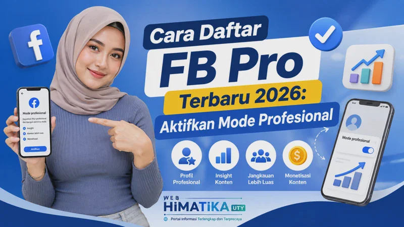 Cara Daftar FB Pro Terbaru 2026: Aktifkan Mode Profesional