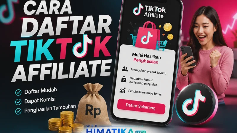 Cara Daftar TikTok Affiliate 2026: Sukses Tanpa Followers!