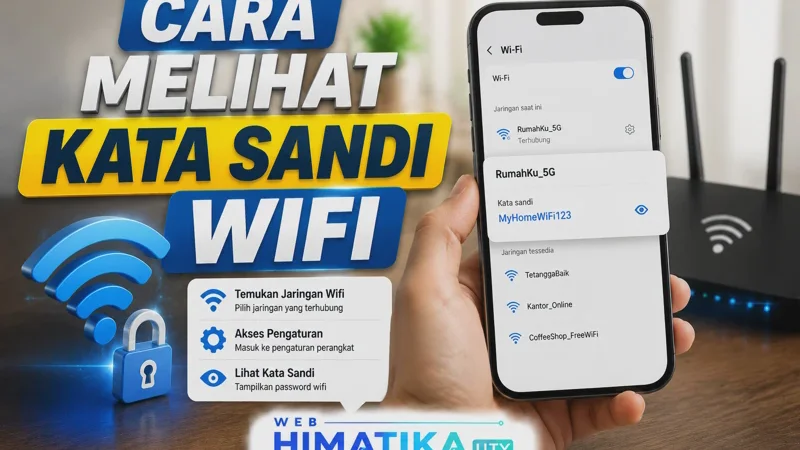 Cara Melihat Kata Sandi Wifi Tercepat di HP dan Laptop terbaru 2026
