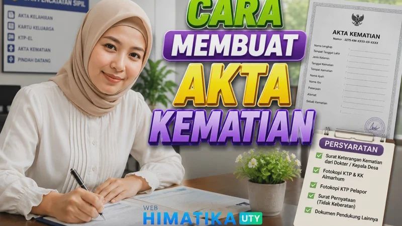 Cara Membuat Akta Kematian Terbaru: Syarat, Biaya & Online