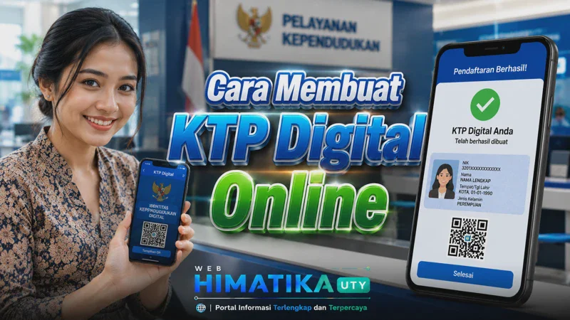 Cara Membuat KTP Digital Online Lewat HP & Solusi Gagal Aktivasi