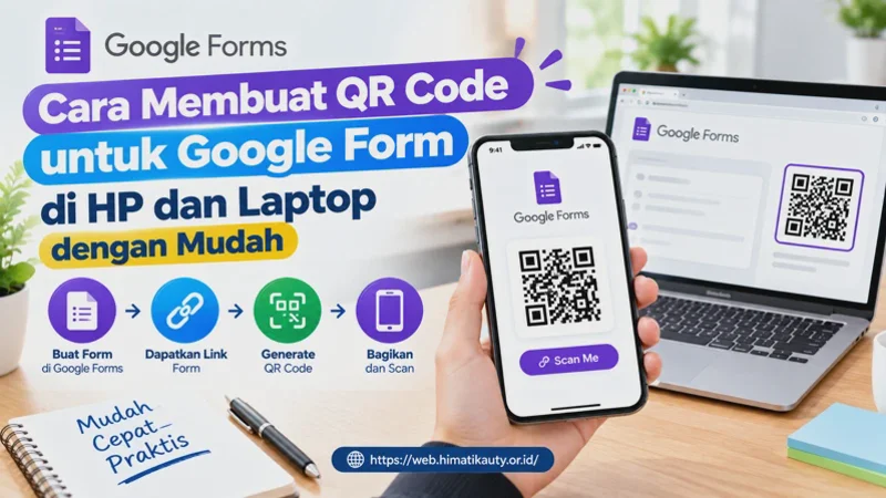 Cara Membuat QR Code untuk Google Form di HP dan Laptop dengan Mudah