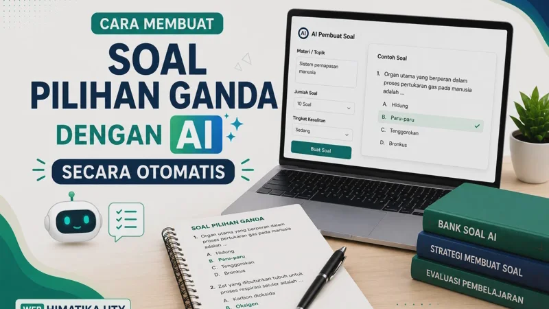 Cara Membuat Soal Pilihan Ganda dengan AI: Tools, Prompt, dan Contoh