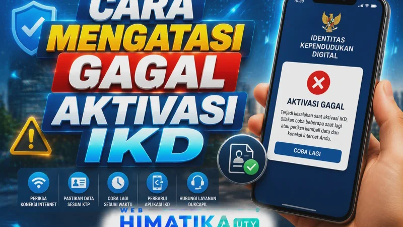 Kenapa Registrasi IKD Gagal Terus? Ini 5 Cara Mengatasinya!