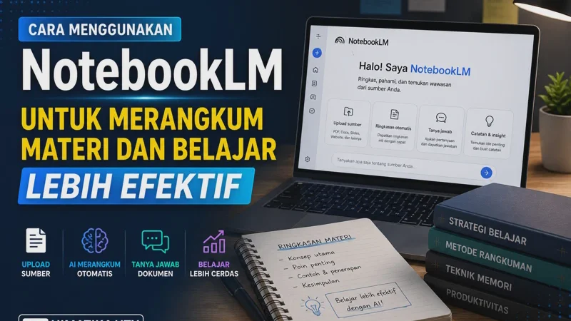 Cara Menggunakan NotebookLM untuk Merangkum Materi dan Belajar Lebih Efektif