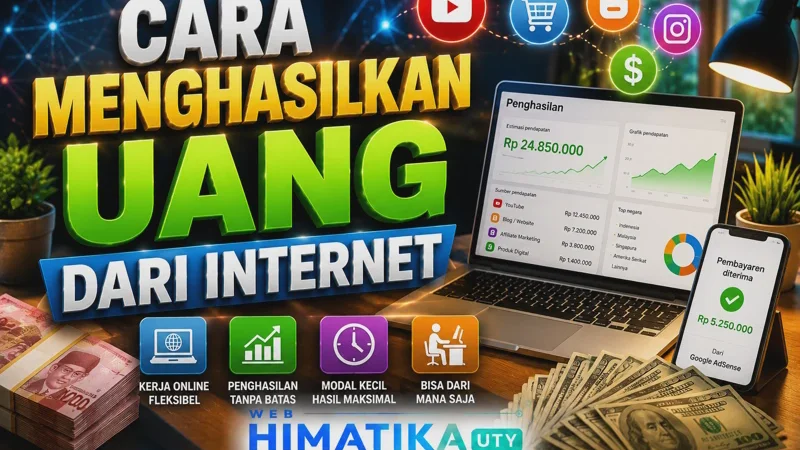 Cara Menghasilkan Uang dari Internet 2026: Terbukti Untuk Pemula
