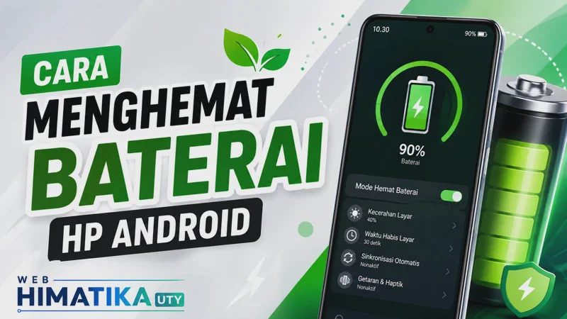 Cara Menghemat Baterai HP Android agar Tahan Lebih Lama dan Tidak Cepat Habis