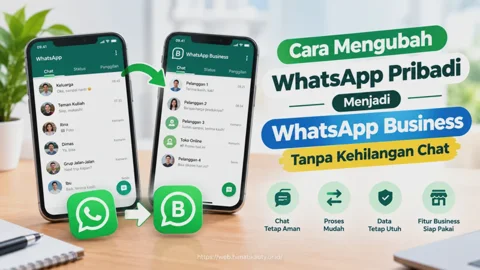 Cara Mengubah WhatsApp Pribadi Menjadi WhatsApp Business Tanpa Kehilangan Chat