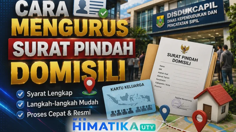 Cara Mengurus Surat Pindah Domisili Terbaru 2026, Gratis dan Mudah