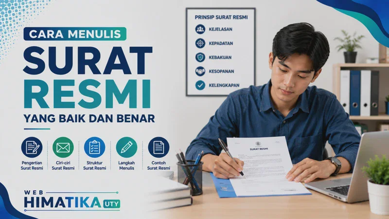 Cara Menulis Surat Resmi yang Baik dan Benar: Struktur, Format, Kaidah, dan Contohnya