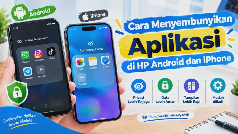 Cara Menyembunyikan Aplikasi di HP Android dan iPhone