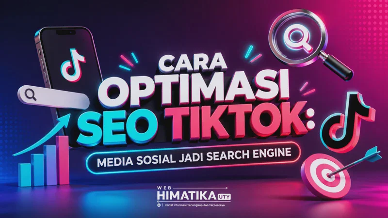 Cara Optimasi SEO TikTok 2026: Media Sosial Jadi Search Engine