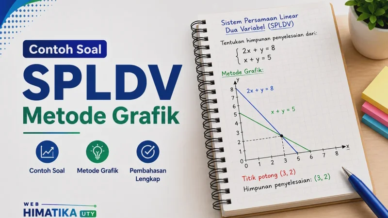 Contoh Soal SPLDV Metode Grafik Lengkap dengan Jawaban dan Pembahasan