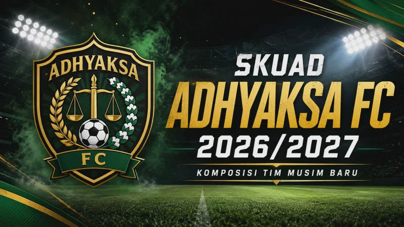 Daftar Skuad Adhyaksa FC 2026/2027 Terbaru: Pemain Baru, Posisi, dan Pelatih