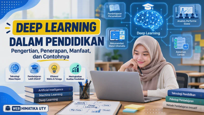 Deep Learning dalam Pendidikan: Pengertian, Prinsip, Penerapan, Manfaat, dan Contohnya