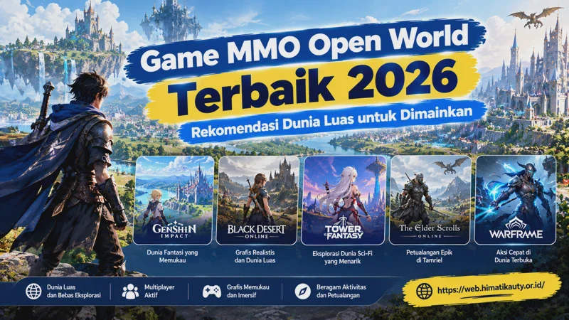 Game MMO Open World Terbaik 2026: Rekomendasi Dunia Luas untuk Dimainkan