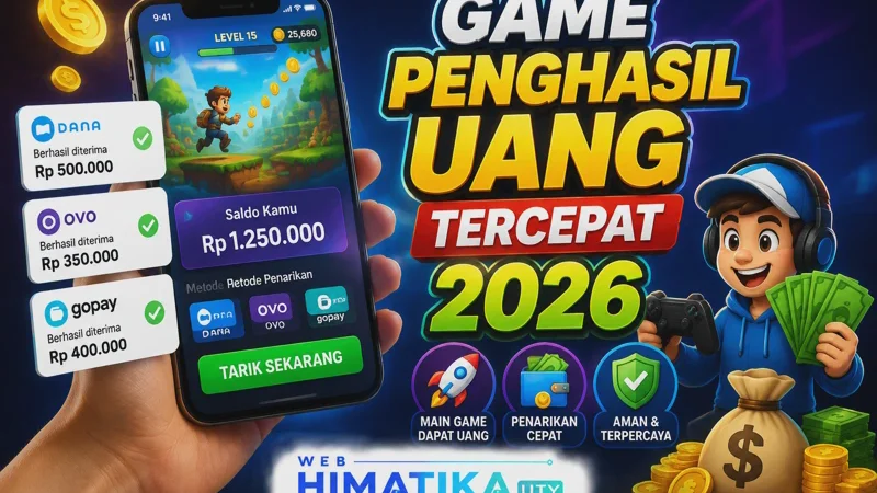 Game Penghasil Uang Tercepat 2026, Langsung Cair ke Dana!