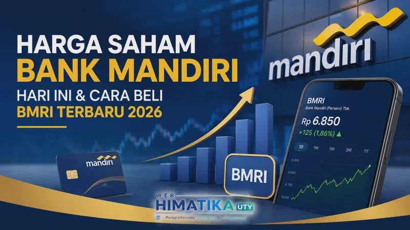 Harga Saham Bank Mandiri Hari Ini dan Cara Beli BMRI Terbaru 2026
