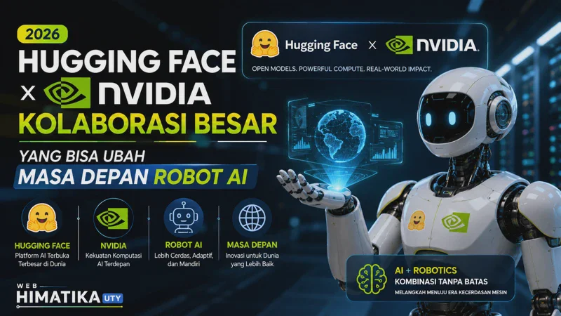 Hugging Face x NVIDIA 2026: Kolaborasi Besar yang Bisa Ubah Masa Depan Robot AI