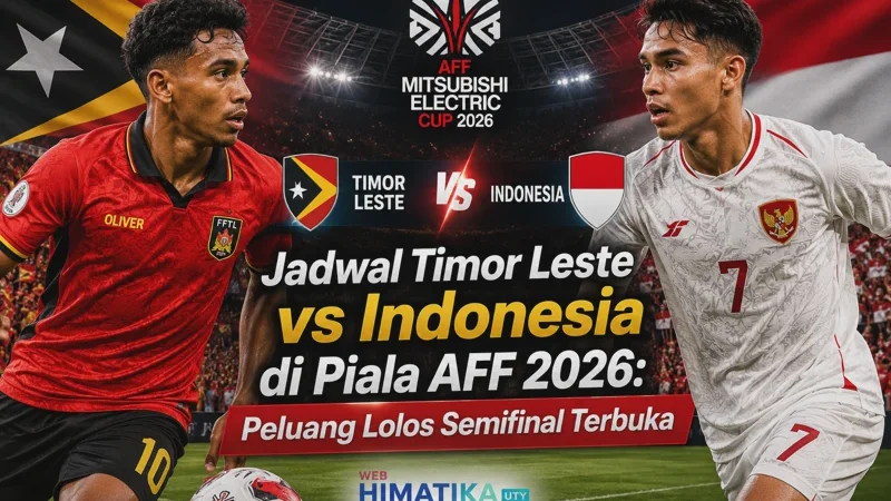 Jadwal Timor Leste vs Indonesia di Piala AFF 2026: Peluang Lolos Semifinal Terbuka