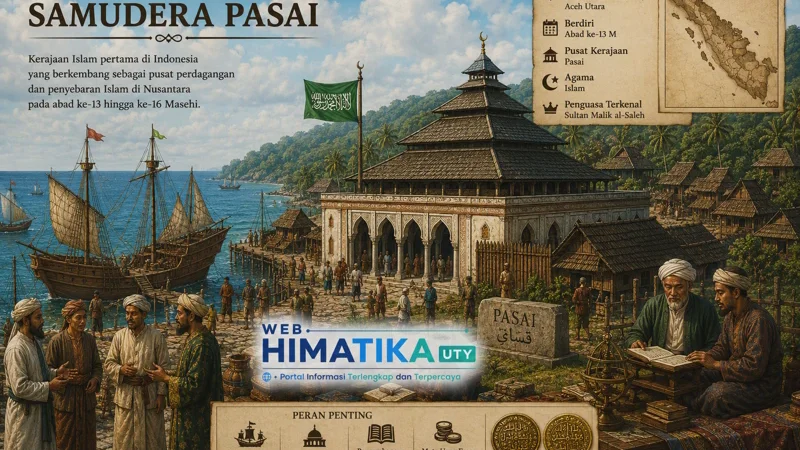 Kerajaan Samudera Pasai: Sejarah, Silsilah, Letak, Masa Kejayaan, dan Peninggalannya