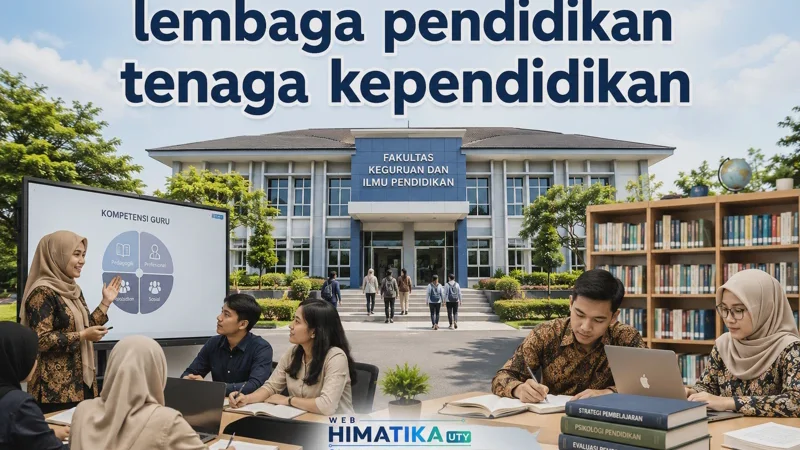 Lembaga Pendidikan Tenaga Kependidikan: Pilar Utama Mencetak Guru Profesional di Indonesia