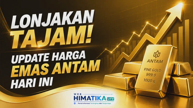 Lonjakan Tajam! Update Harga Emas Antam Hari Ini 8 Agustus 2026