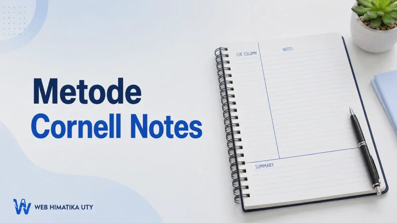 Metode Cornell Notes: Cara Mencatat Materi agar Lebih Mudah Dipahami