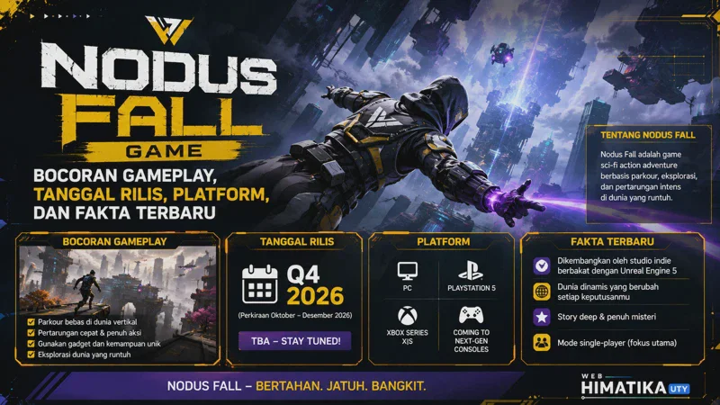 Nodus Fall Game: Bocoran Gameplay, Tanggal Rilis, Platform, dan Fakta Terbaru