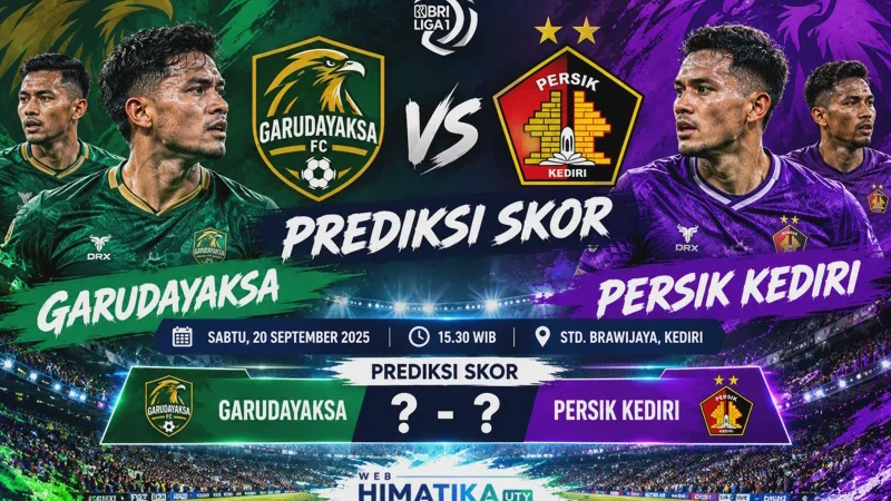 Prediksi Garudayaksa vs Persik Kediri di BRI Super League 2026/27: Analisis Lengkap, Statistik, dan Kondisi Tim