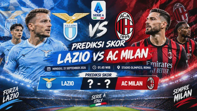Prediksi Lazio vs AC Milan di Serie A 2026/27: Analisis Lengkap, Statistik, dan Kondisi Tim