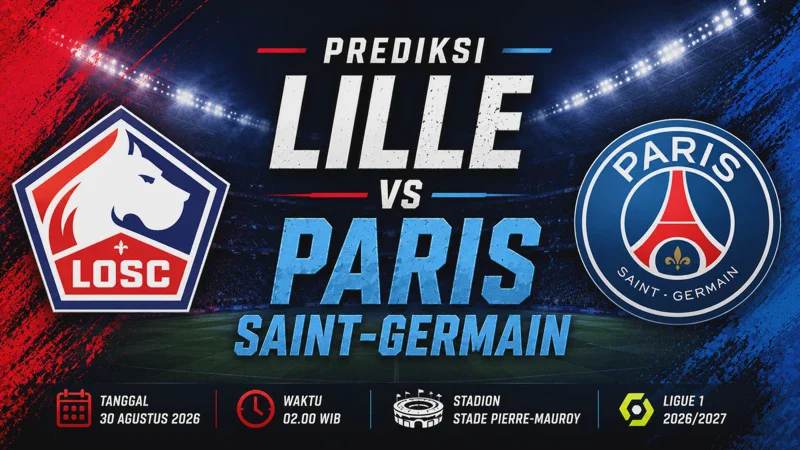 Prediksi Skor Lille vs Paris Saint-Germain: Head to Head, Statistik, dan Skenario Pertandingan