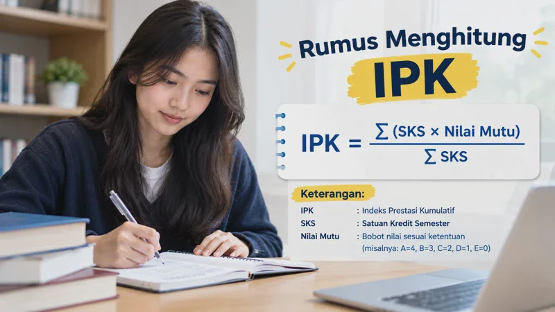 Rumus Menghitung IPK: Cara Hitung yang Benar dan Contoh Lengkapnya