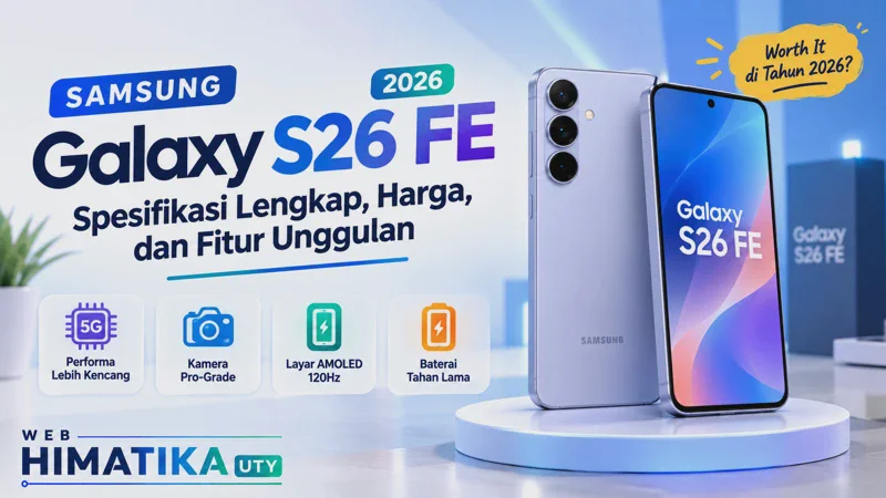 Samsung Galaxy S26 FE 2026: Spesifikasi Lengkap, Harga, dan Fitur Unggulan