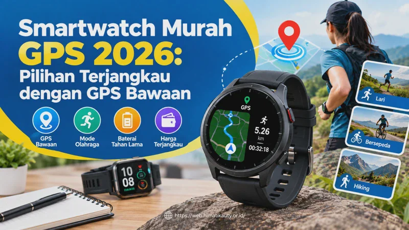 Smartwatch Murah GPS 2026: Pilihan Terjangkau dengan GPS Bawaan