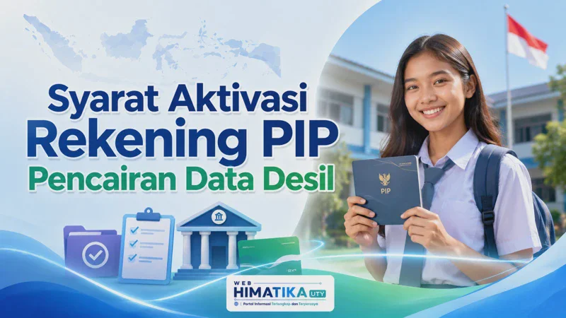 Syarat Aktivasi Rekening PIP Pencairan Data Desil: Jangan Sampai Hangus!