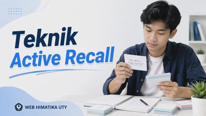 Teknik Active Recall: Cara Belajar Efektif agar Materi Lebih Mudah Diingat