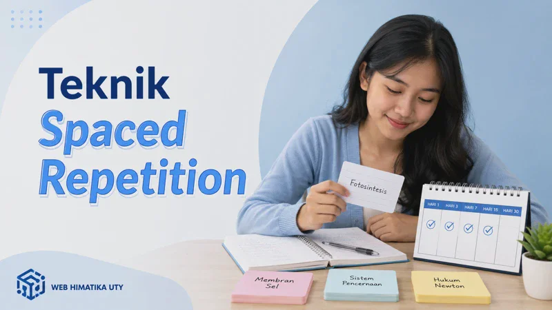 Teknik Spaced Repetition: Cara Menghafal Materi agar Tidak Mudah Lupa