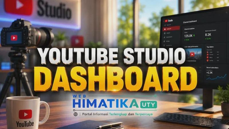YouTube Studio Dashboard: Panduan Lengkap Fitur, Analytics & Cara Menggunakan